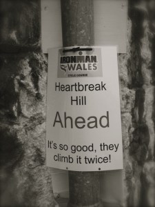 I totally pay attention to road signs when cycling, see.