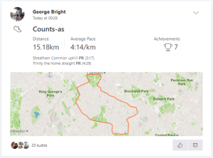 because he can take it