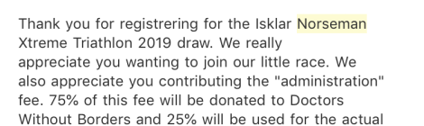 missing the bit where I managed to spell my name and address wrong